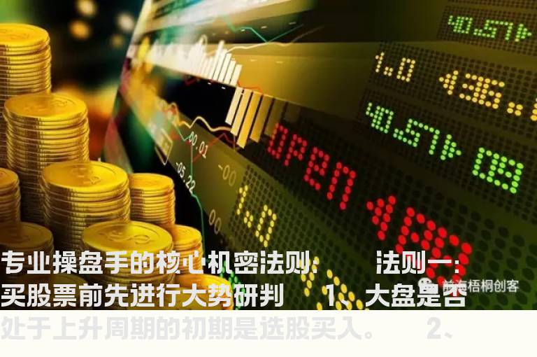 专业操盘手重要买卖法则
