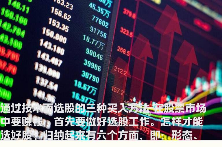 炒股经验通过技术面选股的三种买入方法