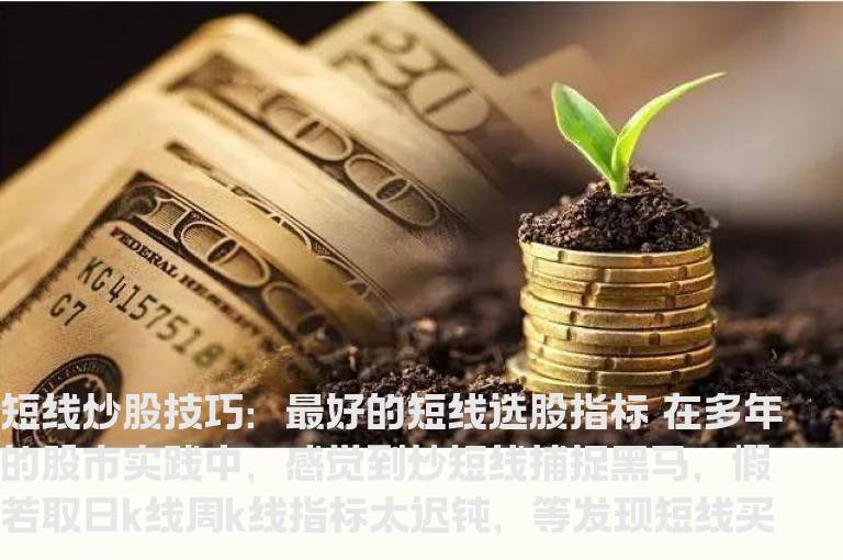 短线炒股技巧：最好的短线选股指标