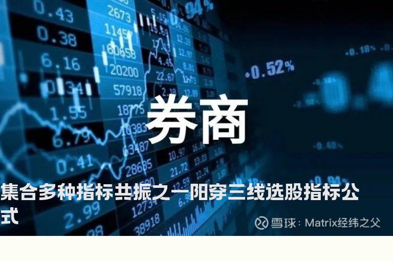 集合多种指标共振之一阳穿三线选股指标公式