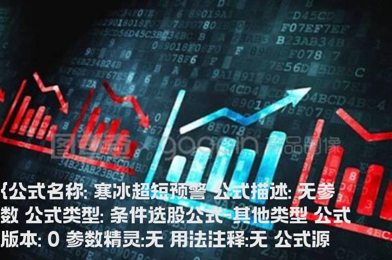 通达信寒冰超短金钻公式 分享源码