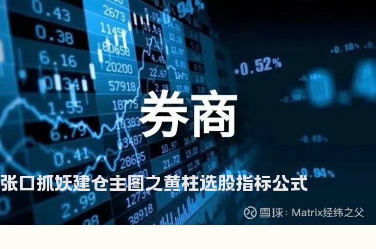 张口抓妖建仓主图之黄柱选股指标公式