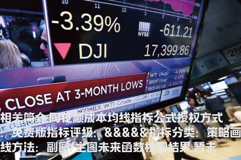 同花顺成本均线指标公式