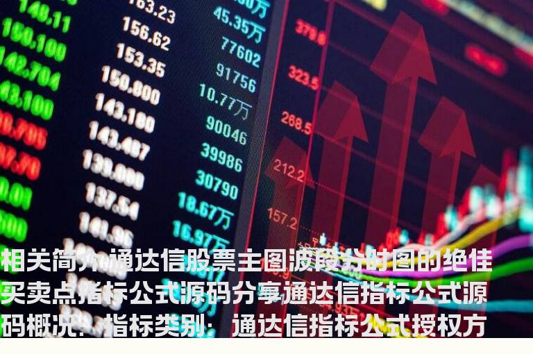 通达信股票主图波段分时图的绝佳买卖点指标公式源码分享