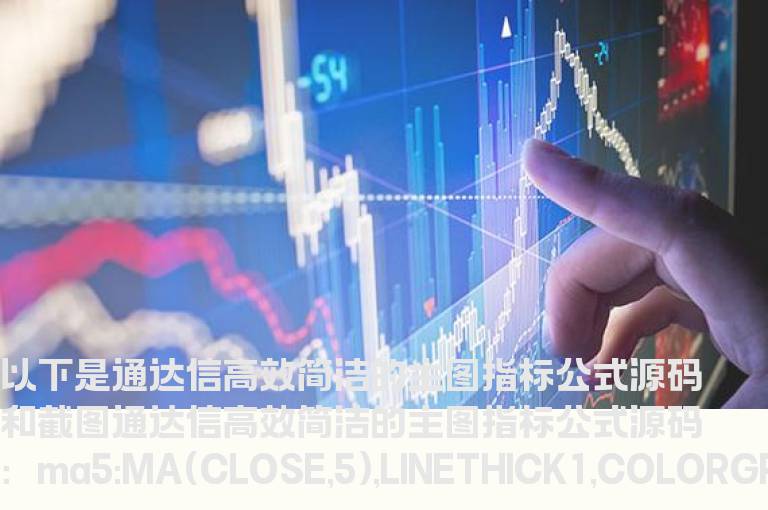 通达信高效简洁的主图指标公式