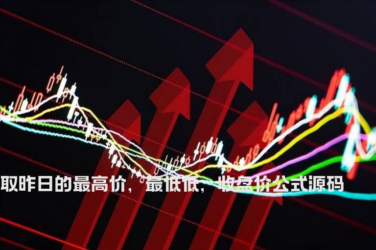 取昨日的最高价，最低低，收盘价公式源码