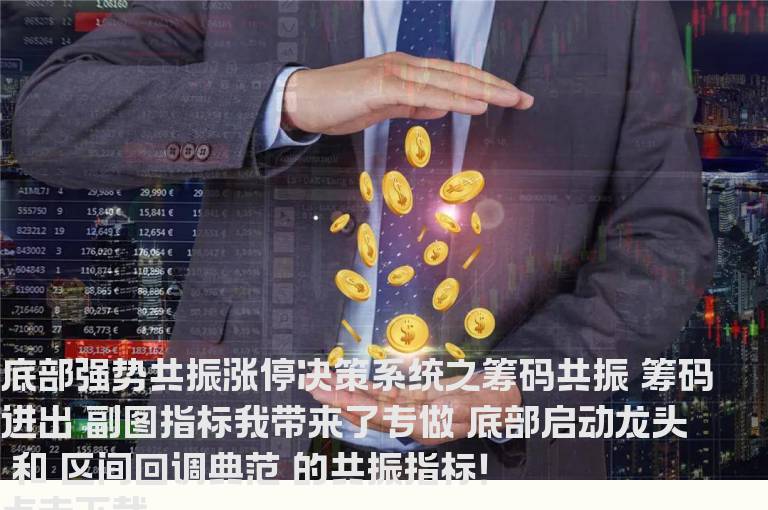 底部强势共振涨停决策系统之筹码共振“筹码进出”副图指标