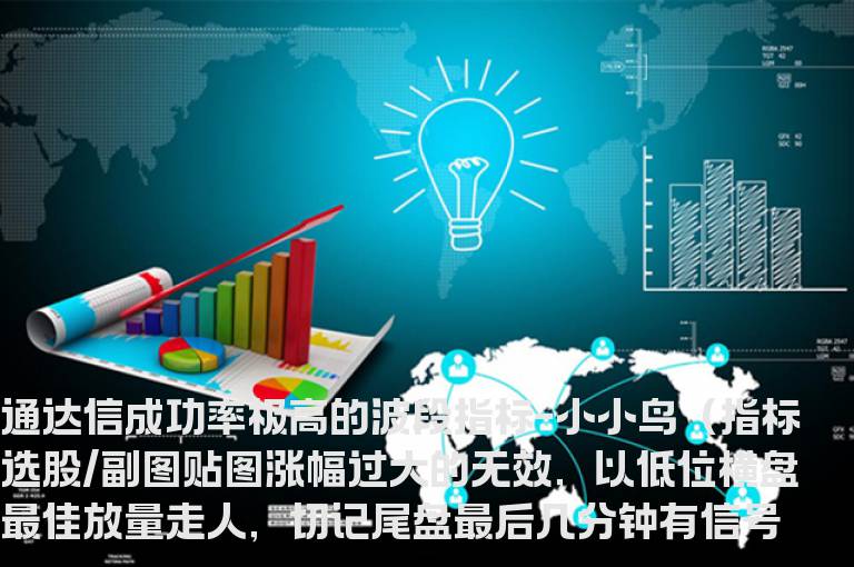 通达信成功率极高的波段指标-小小鸟（指标选股副图