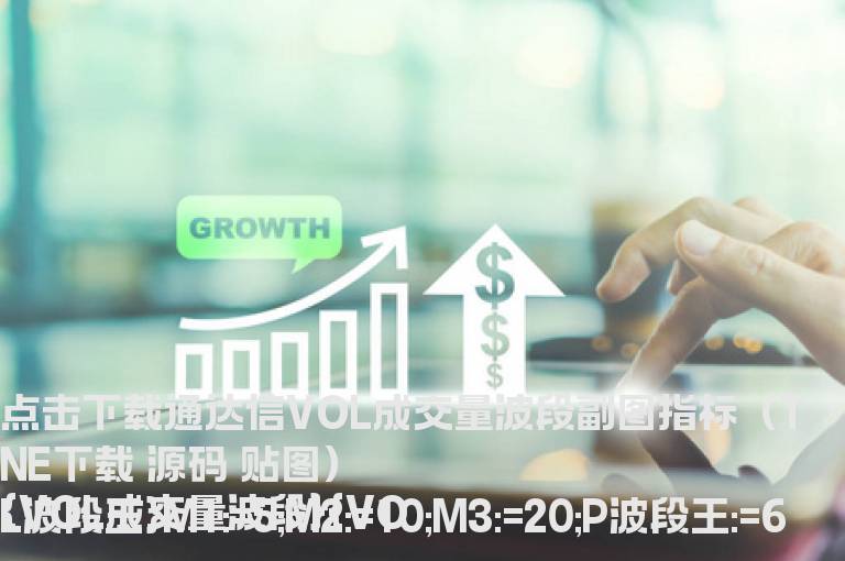 通达信VOL成交量波段副图指标（TNE下载 九毛八公式指标网）