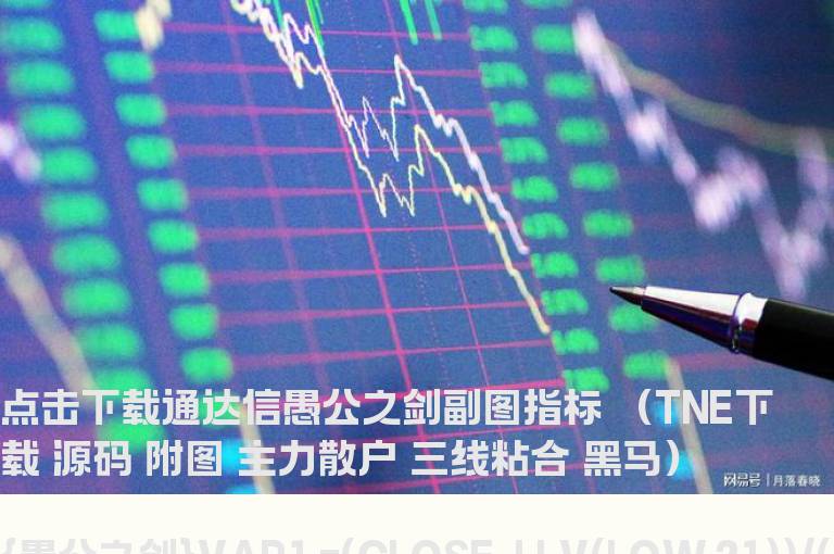 通达信愚公之剑副图指标 （TNE下载 源码 附图 主力散户 三线粘合 黑马）