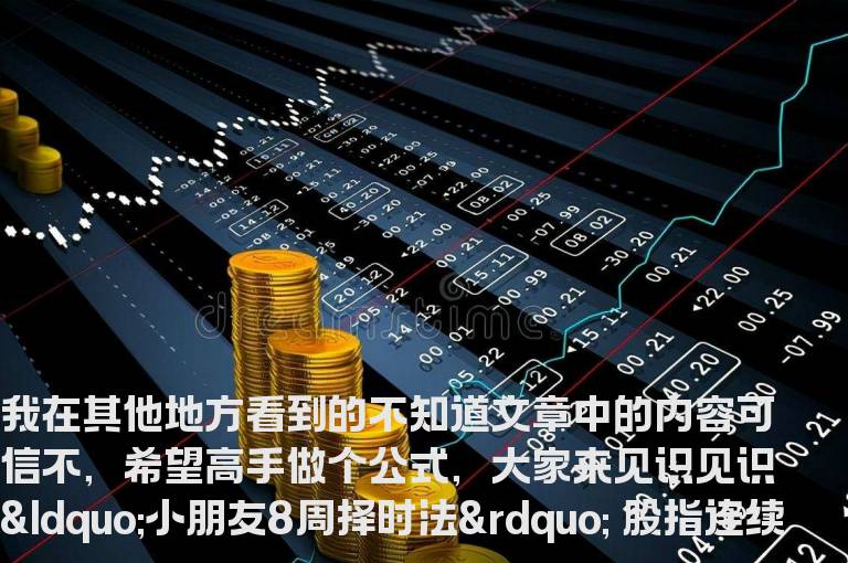 很有意思的理论！！做个巴菲特