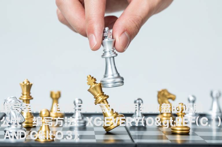 连续三日高开后阴线收盘的选股公式