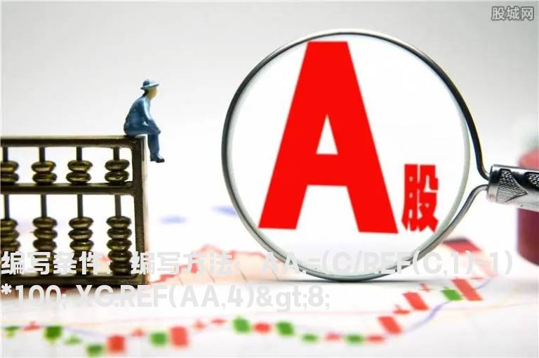 5日前涨幅大于8%的选股公式