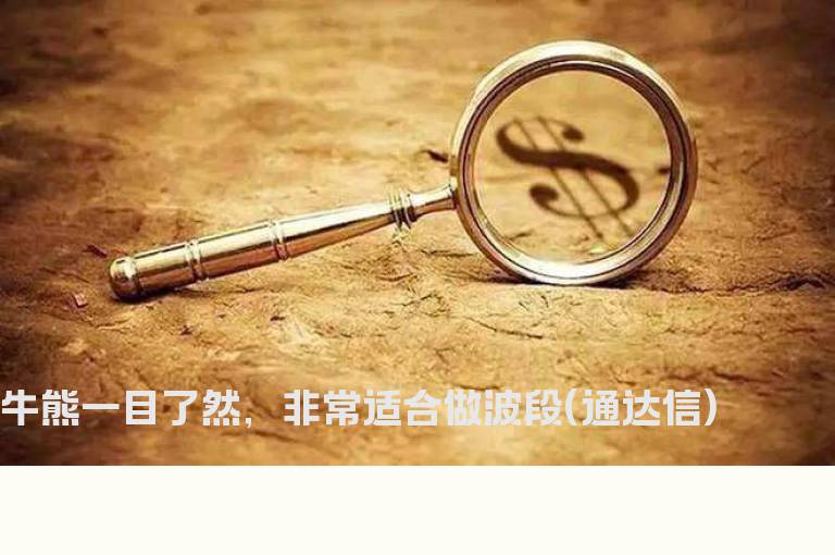 牛熊一目了然，非常适合做波段(通达信)