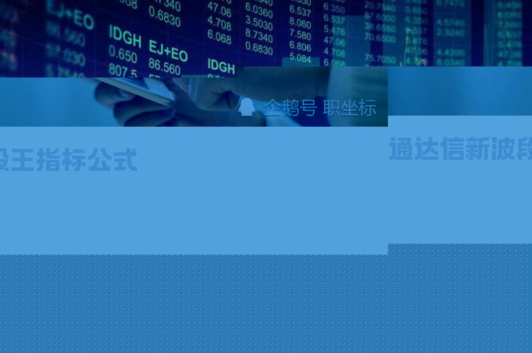 通达信新波段王指标公式