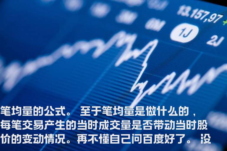 同花顺超级给力的笔均量源码副图