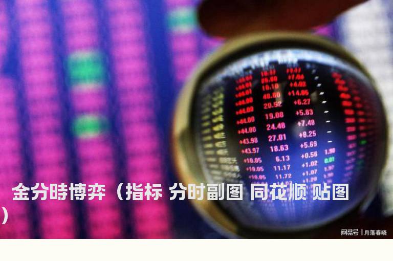 資金分時博弈（指标 分时副图 同花顺 贴图）