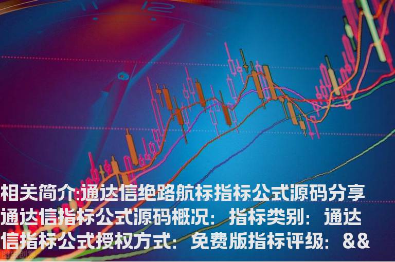 通达信绝路航标指标公式源码分享