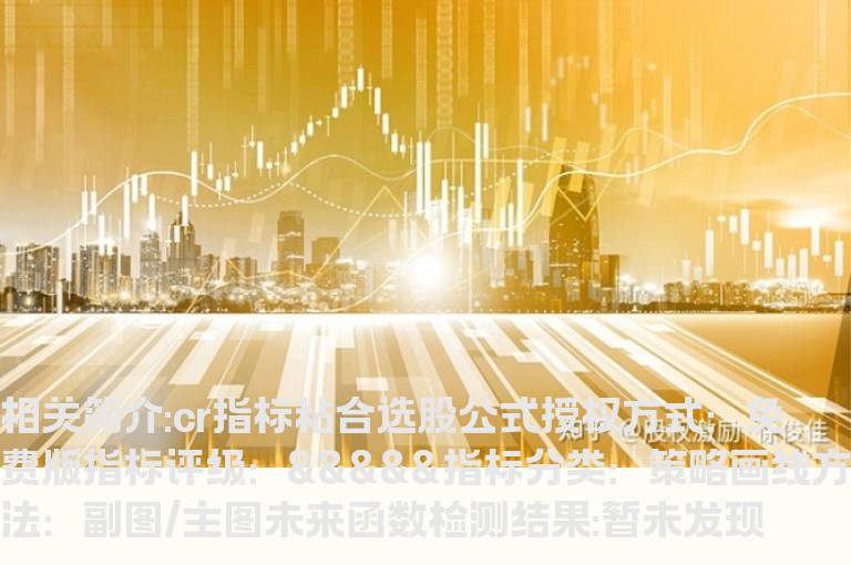 cr指标粘合选股公式