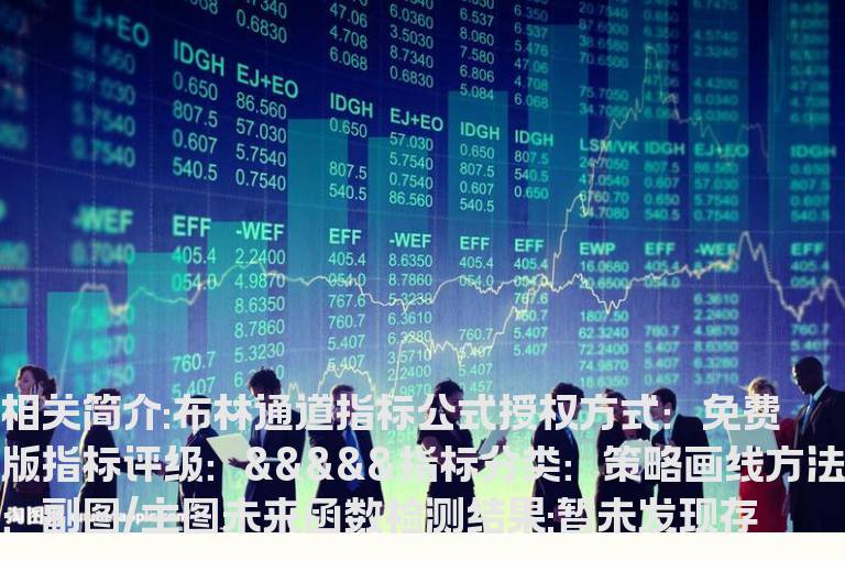 布林通道指标公式