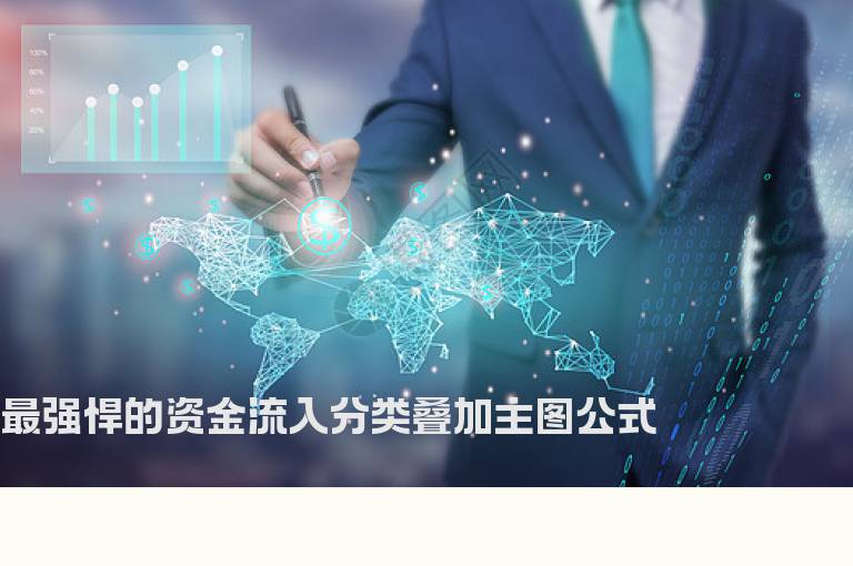 最强悍的资金流入分类叠加主图公式