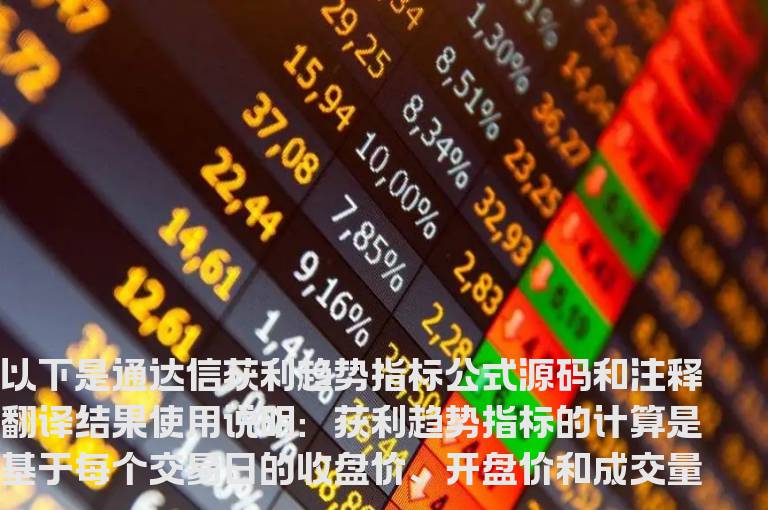 通达信获利趋势指标公式