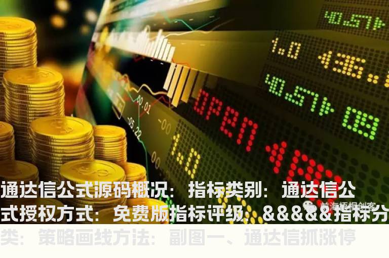 通达信抓涨停主图指标公式(通达信公式)