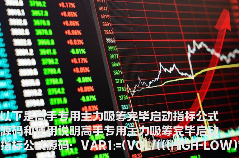 高手专用主力吸筹完毕启动指标公式