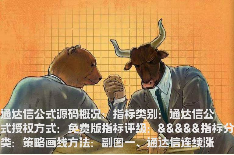 通达信连续涨停天数指标公式(通达信公式)