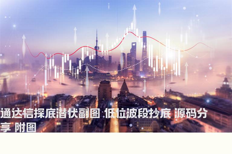通达信探底潜伏副图 低位波段抄底 源码分享 附图