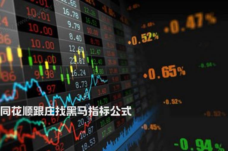 同花顺跟庄找黑马指标公式