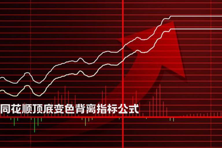 同花顺顶底变色背离指标公式