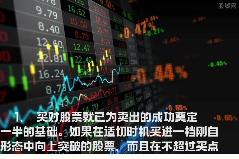 股票卖出的三十五条原则
