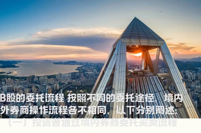 B股的委托流程