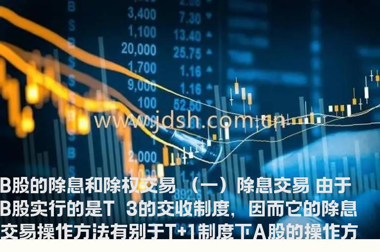 B股的除息和除权交易