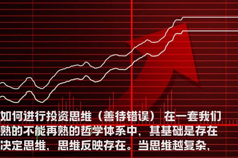 如何进行投资思维（善待错误）