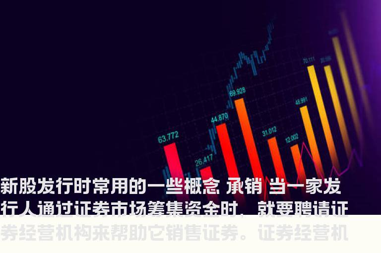 新股发行时常用的一些概念