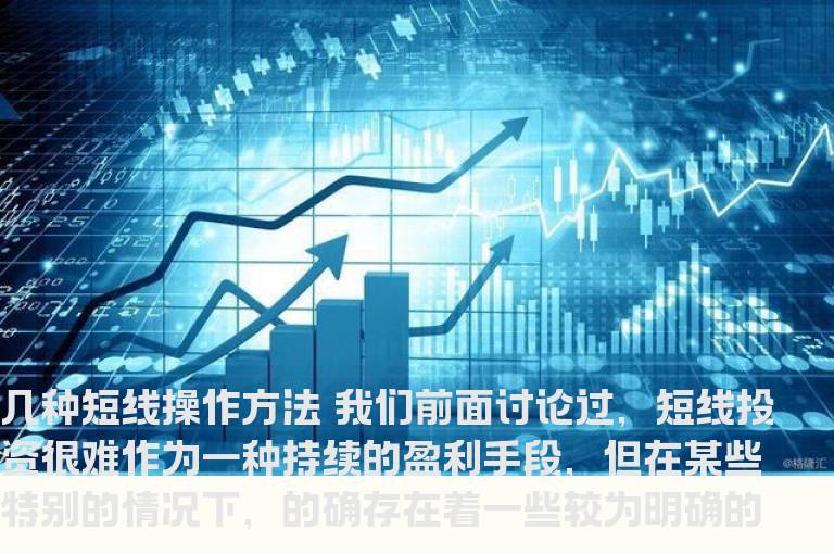 几种短线操作方法