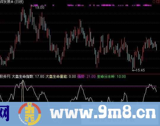大盘生命指数指标 (源码)