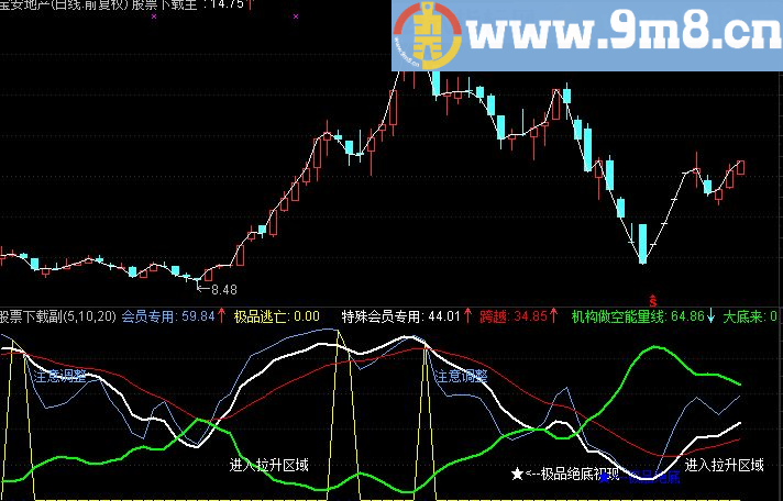 通达信机构专用副图指标