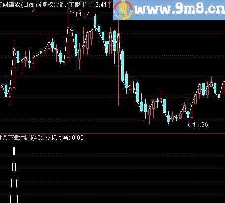 通达信立抓黑马选股指标(源码)
