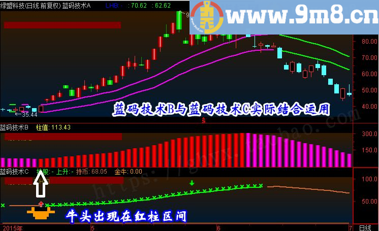 蓝码技术 通达信主图/副图/选股指标