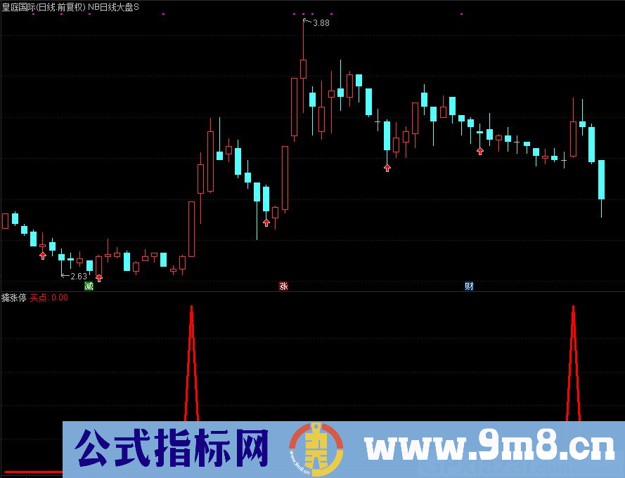 通达信擒涨停副图指标 买在涨停前 源码 贴图