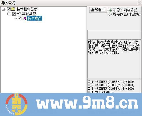通达信蕞牛筹码副图指标 筹码集中强者恒强！源码 贴图