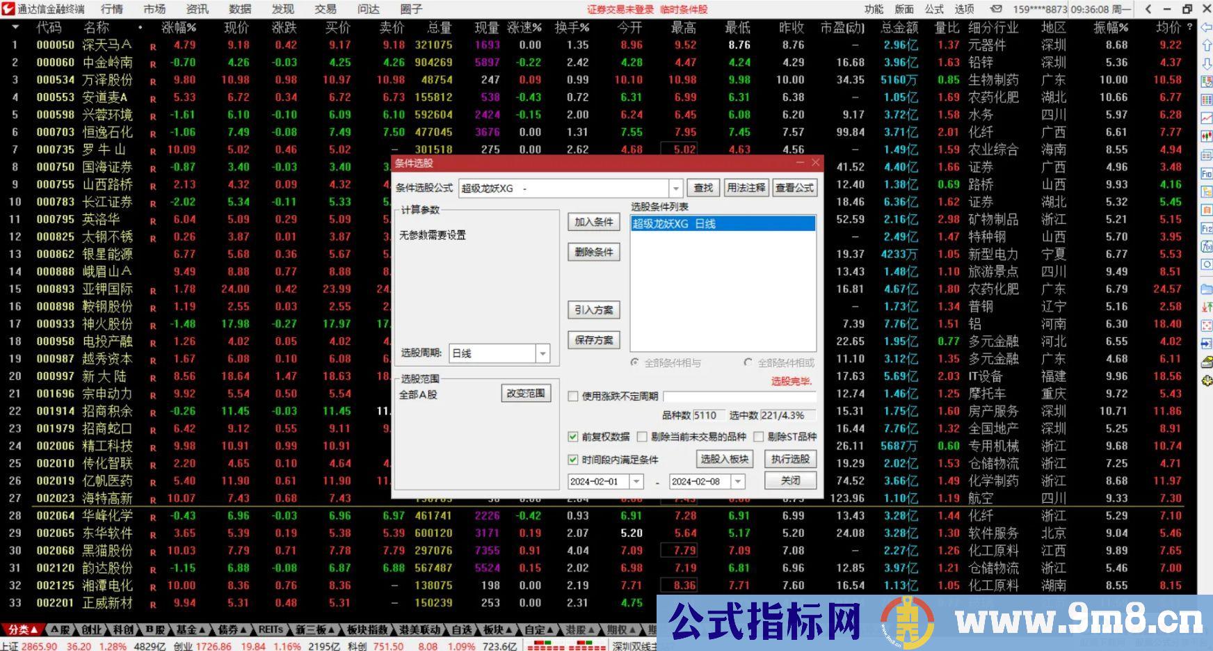 堪比金砖的【超级龙妖】成功率很高 116个只有1个没溢价 副图/选股预警 源码 贴图
