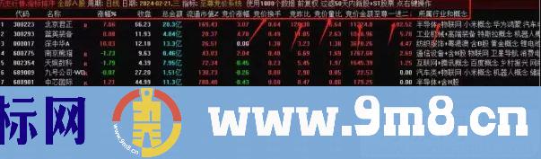 通达信【至尊竞价】竞价一进二选股指标 数据全天不 源码 贴图