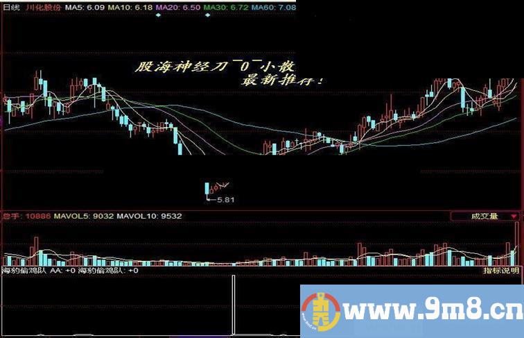 同花顺海豹偷鸡队源码副图