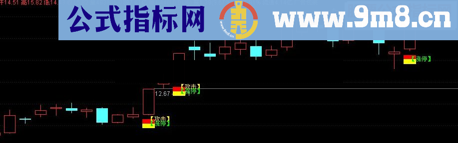 通达信一发千钧老师 【攻击涨停】指标源码