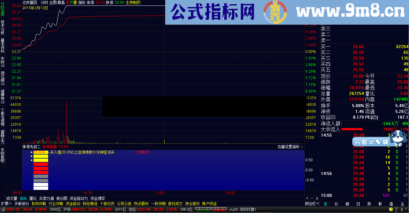 涨停先锋2分时抓涨停 源码 