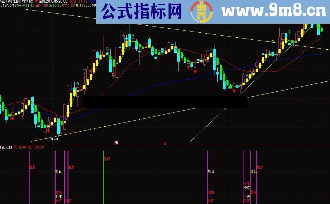 真正无敌(源码 副图 通达信 贴图